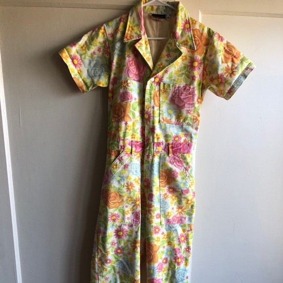 Big Bud Press Pants - Big Bud Vintage Wallpaper Jumpsuit M
